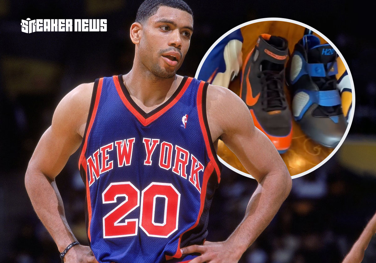 The Knicks Won the NBA Championship. Now Allan Houston's Nike PE Grails Are Coming to the Parade.